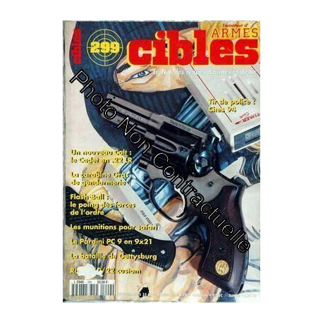 Cibles N° 299 Du 01/02/1995 - Tir De Police - Cites 94 - Nouveau...