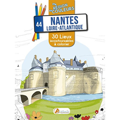 Nantes Loire-Atlantique : 30 lieux incontournables à colorier