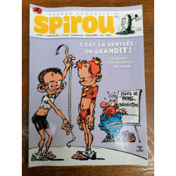 Spirou n3777 cest la rentrée on grandit