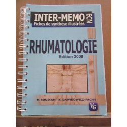 Soussan dawidowicz pachy Rhumatologie Edition inter memo ecn annoté