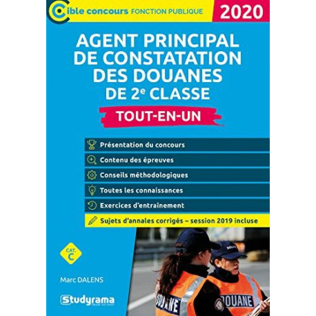 Agent principal de constatation des douanes de 2e classe...