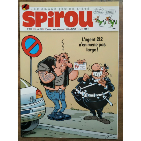 Spirou nº 3828 24 août 2011