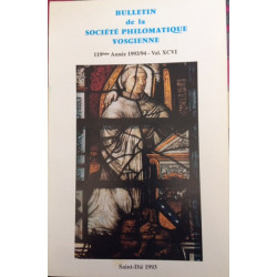 Bulletin De La Société Philomatique Vosgienne 119ème Année...