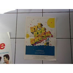 affiche 55 x 39 cms film BYE BYE BRESIL Carlos Diegues