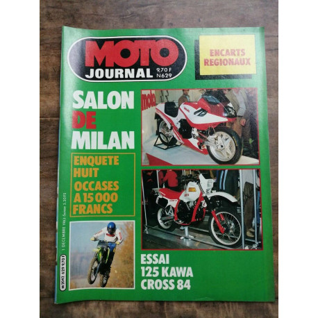 Moto Journal Nº 629 1 Décembre 1983