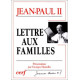 Lettre aux familles