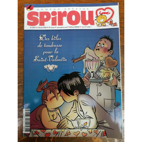 Spirou n3747 Des kilos de tendresse pour la saintvalentin