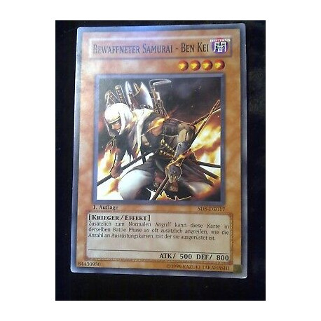 Bewaffneter Samurai - Ben Kei SD5-DE017 Yu-Gi-Oh