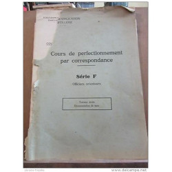 Cours de Perfectionnement Série F