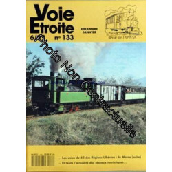 VOIE ETROITE [No 133] du 01/12/1992 - LES VOIES DE 60 DES REGIONS...