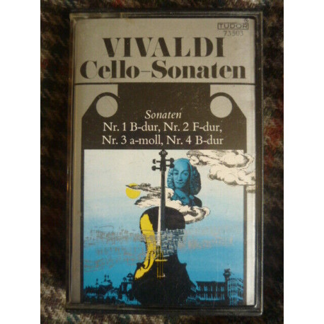 Vivaldi Cello-Sonaten Nr.1 2 3 4 Tudor 73 503