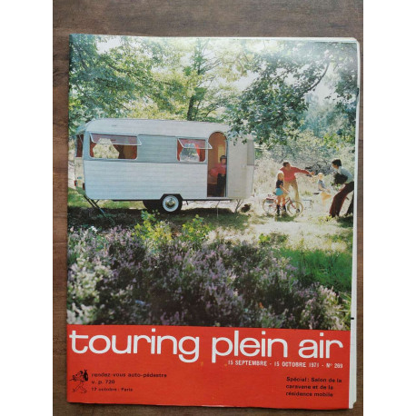 Touring plein air n269 15 Septembre 15 Octobre 1971