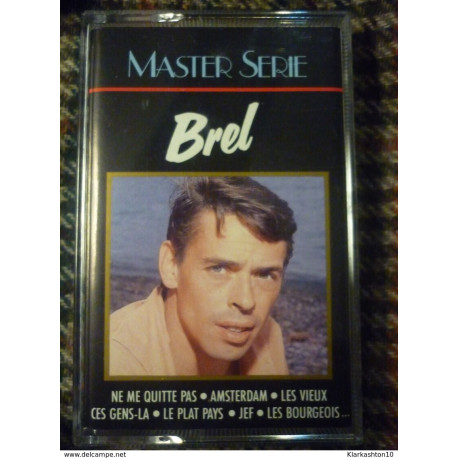 Brel: Master Série/ Cassette Audio-K7 Polygram 816 458-4