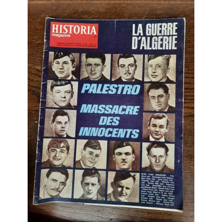 Historia Magazine La Guerre dalgérie nº 216 1972