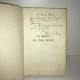 dédicace LA MAISON DES TROIS VEUVES 1935 Nrf Gallimard NUM