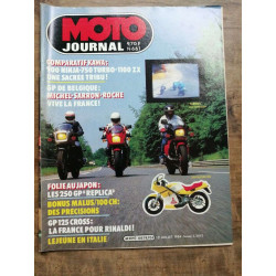 Moto Journal Nº 661 12 Juillet 1984