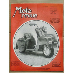 Moto Revue n 1053 compte rendu du salon 6 Octobre 1951