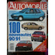 L'Automobile n523 100 nouveautés 90 91 mensuel Janvier 1990