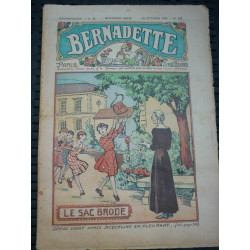 Bernadette Nouvelle Série n355 le sac brodé 18 octobre 1936