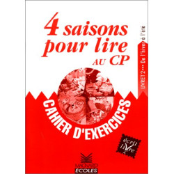 4 saisons pour lire au CP : Livret 2 cahier exercices