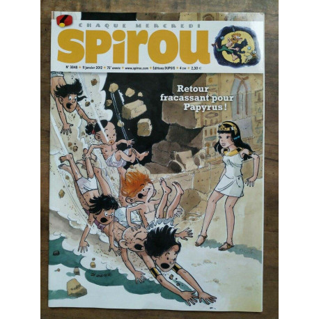 Spirou nº 3848 11 janvier 2012