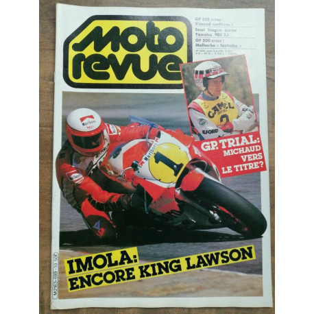 Moto Revue Nº 2699 18 Avril 1985