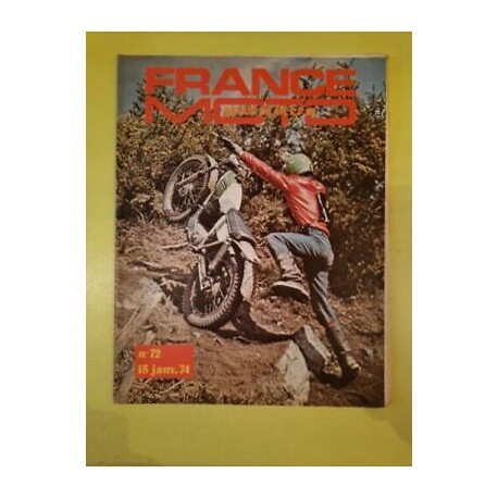 France Moto Revue de La f f m Nº 72 Janvier 1974