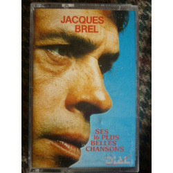 Jacques Brel ses 16 plus belles chansons Cassette Audio-K7 Dial...