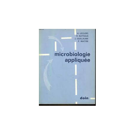 Microbiologie appliquee