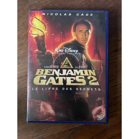 DVD - Benjamin Gates 2 Le livre des Secrets - Film avec Nicolas Cage