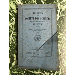 BULLETIN DE LA société DES SCIENCES DE l'yonne annee 32e volume