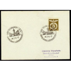 Allemagne n 762 Yv. cachet WW2 OBEREHNHEIM Mi. 830