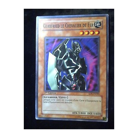 Gearfriend Le Chevalier de Fer SD5-FR005 Yu-Gi-Oh