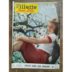 Fillette jeune fille n610 27 Mars 1958