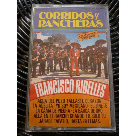 Francisco Ribelles Corridos y rancheras Cassette Perfil MC 784