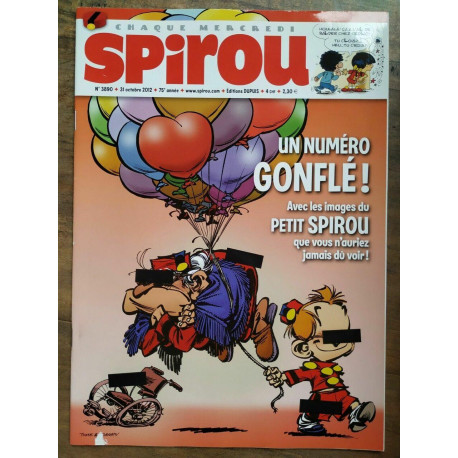 Spirou nº 3890 31 octobre 2012