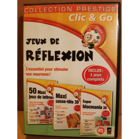 Clic et Go. Jeux de Réflexion PC-CD