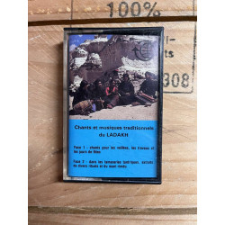 Chants et musiques traditionnels du Ladakh Cassette Audio-K7