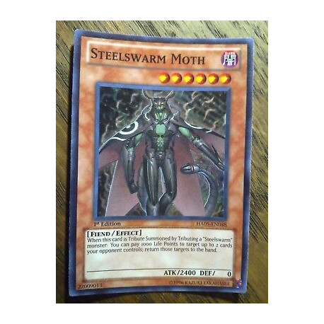 Steelswarm Moth HA05-EN048 Yu-Gi-Oh