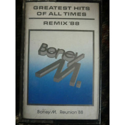 Boney M. Reunion '88 Greatest Hits of all Times Cassette Audio-K7...