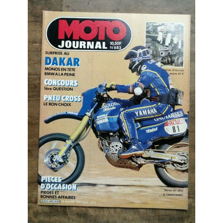 Moto Journal Nº 683 10 Janvier 1985