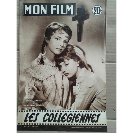 Mon Film n 578 Les collégiennes 18 9 1957