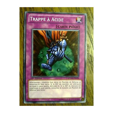 Trappe à Acide SDMA-FR029 Yu-Gi-Oh