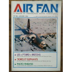 Air Fan Le Mensuel de L'aeronautique Militaire Nº 86 Janvier 1986