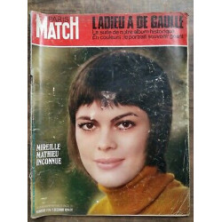 Paris Match Nº1126 5 Décembre 1970 Mireille Mathieu Inconnue