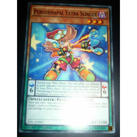 Performapal Extra Slinger TDIL-EN003 Yu-Gi-OH 3