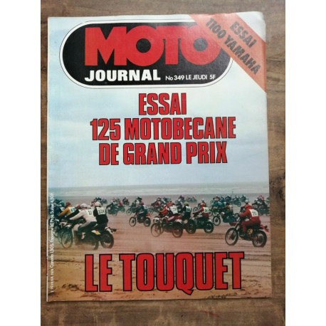 Moto Journal n 349 2 Février 1978