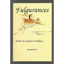 Fulgurances poesie Di luxeuil 1993 Mai Usato