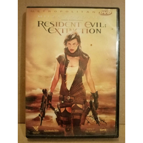 Résident Evil Extinction Milla Jovovich DVD