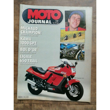 Moto Journal Nº 714 12 Septembre 1985